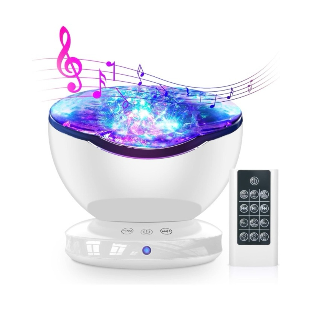 Ocean Wave Projector | Music | Light Show | Night Light Lamp